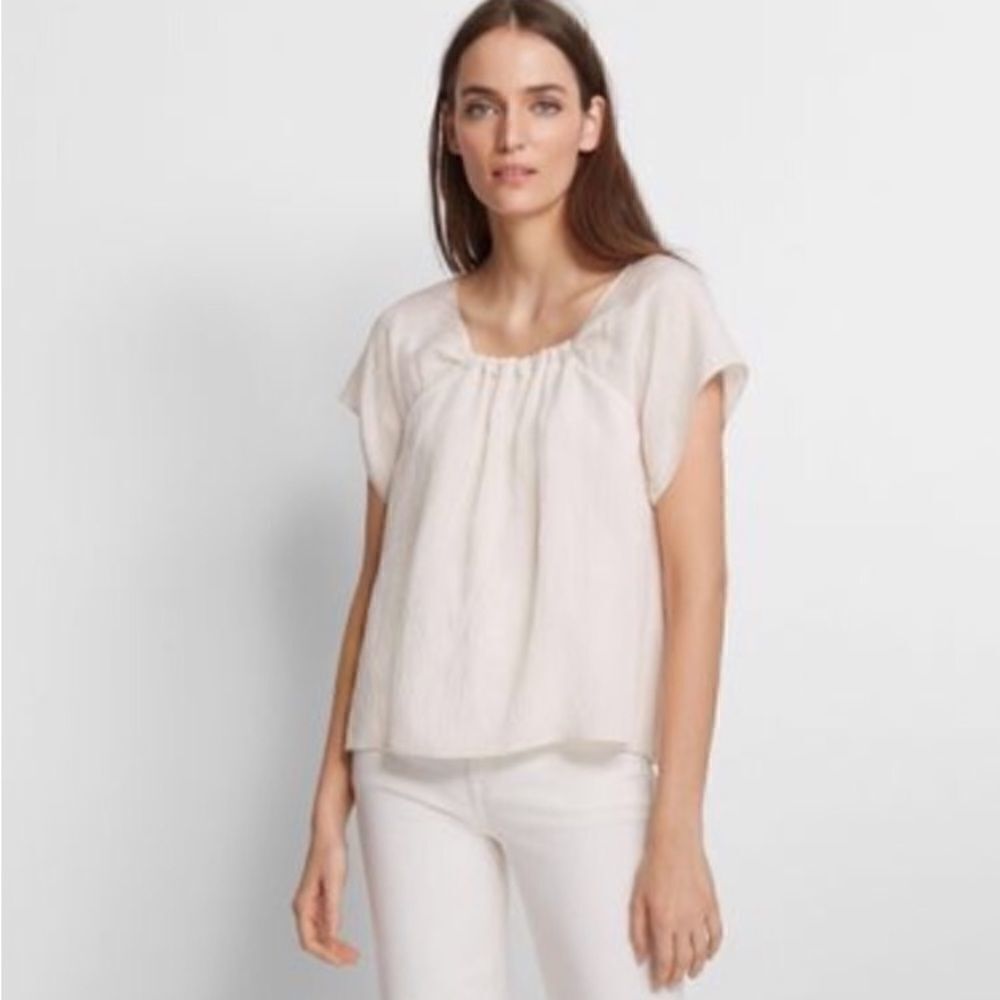 𝅺CLUB MONACO DIMCAH BLUSH TOP